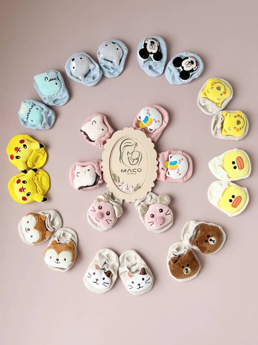 جوراب عروسکی گلکسیِ وارداتی