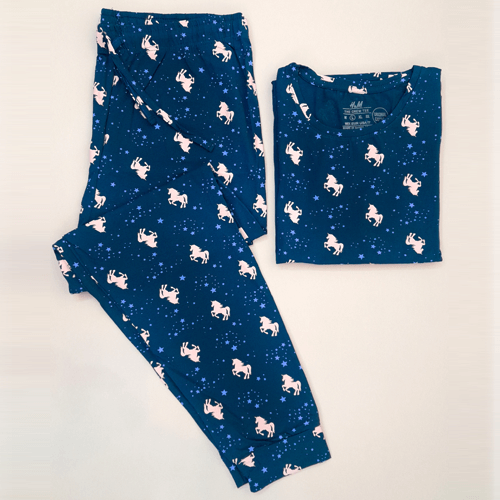 ست تیشرت و شلوار اچ اند ام زنانه