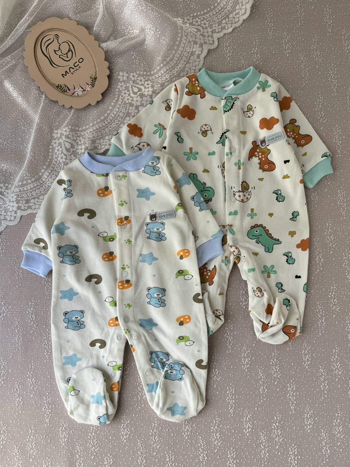 سرهمی جورابدار کارترز🧸و🦖و🍎 کد : 1279