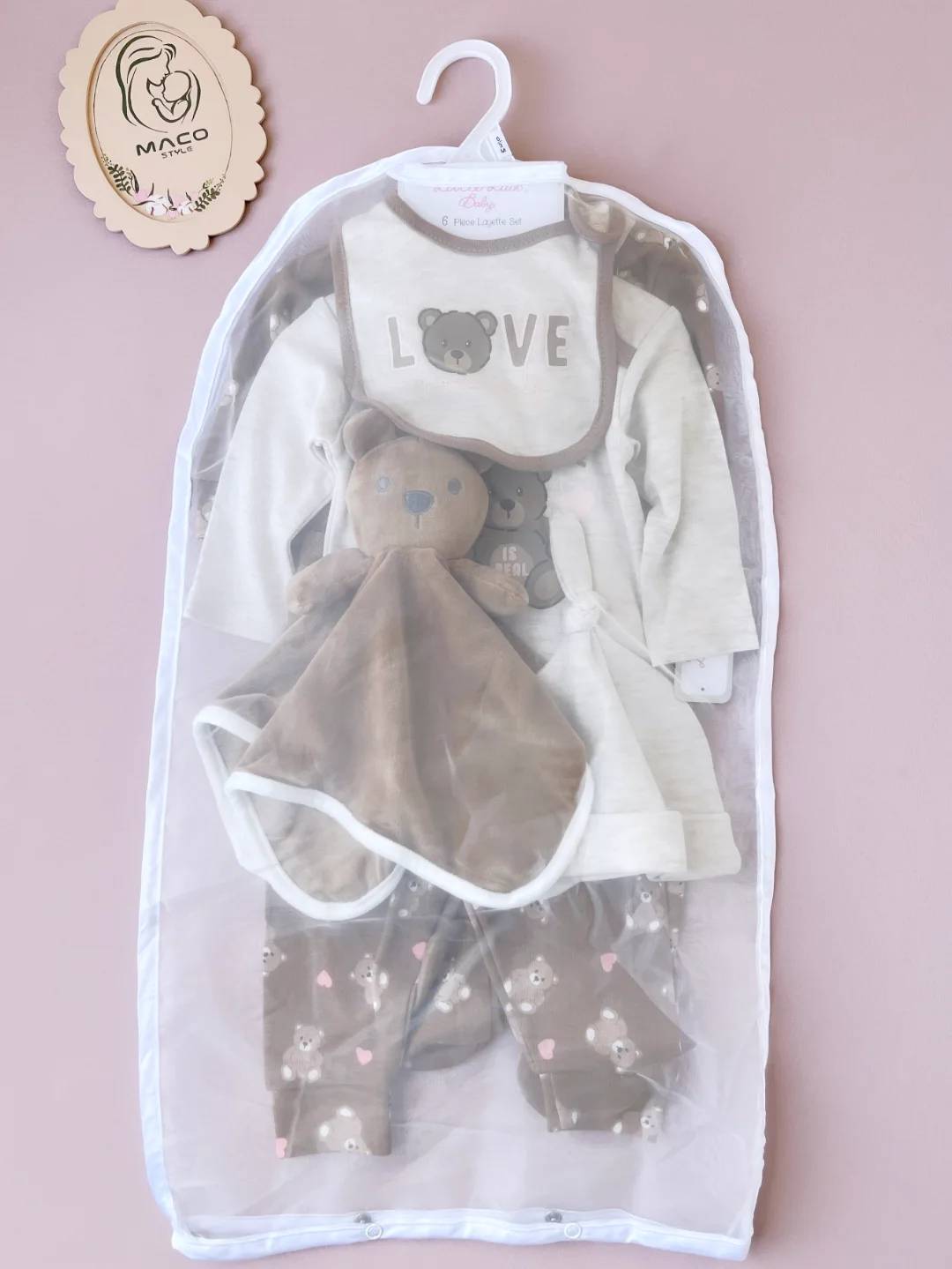 ست شش تکه 🧸🩷 
کد : 1202