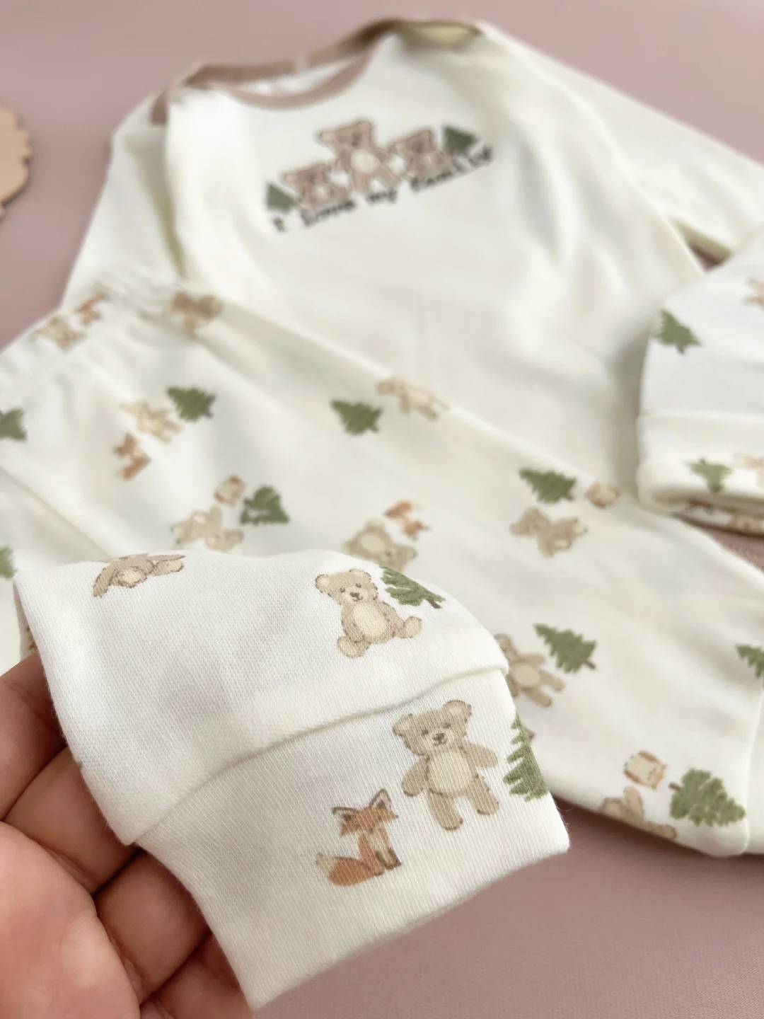 ست سه تکه وارداتی 🌲🧸🦊