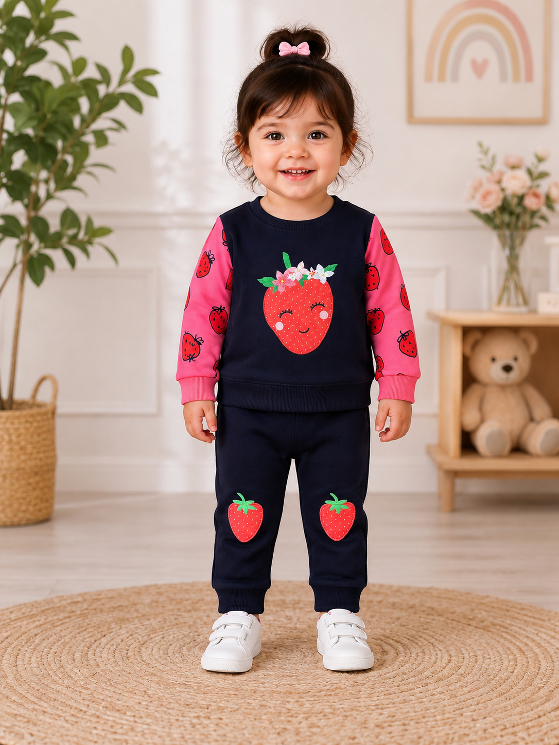 ست دخترانه توت فرنگی 🍓 کد:۱۳۱۲