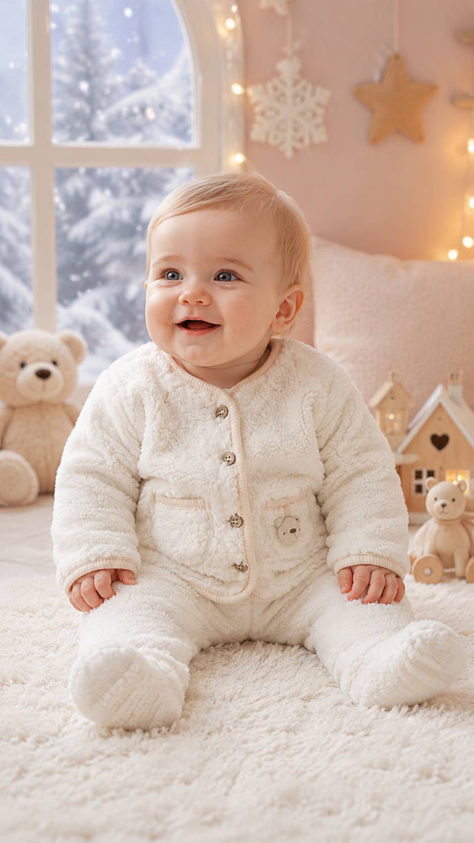 ست سه تیکه وارداتی(پولیشی 😶‍🌫️) مدل تدی 🐻کد:۱۳۵۴