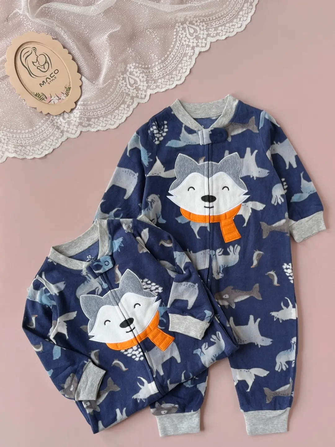 سرهمی فوتر کارترز سری پسرانه 💙کد:۱۳۵۵
