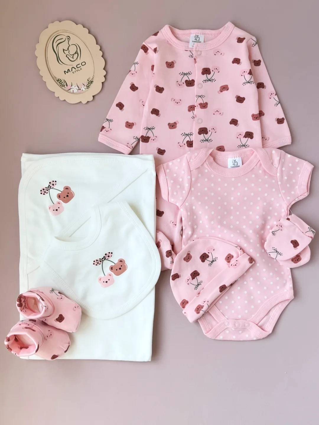 ست هفت تکه وارداتی 🐻🍒 
کد: 1232