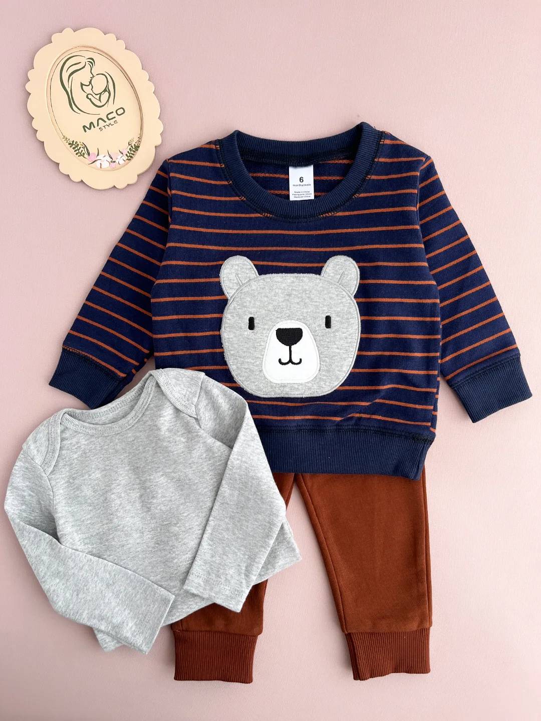  🐻ست سه‌تکه تدی کارترز